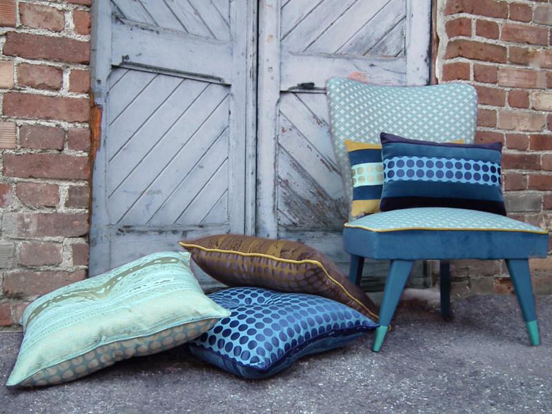 l'Opificio Жаккардовая ткань в горошек Euphoria sun-id-1476015 - Вид №3