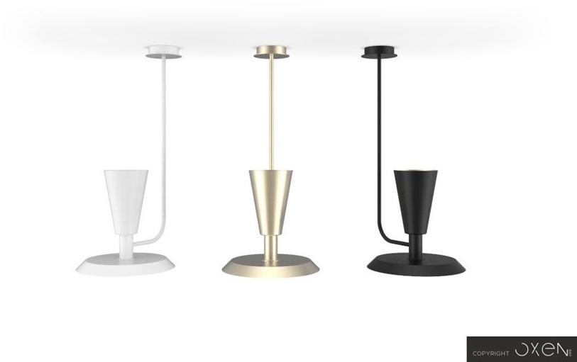 NEXO LUCE Светодиодный подвесной светильник из стали Oxen pendant lamp 7003a1 / -a2 / -a3 - Вид №7