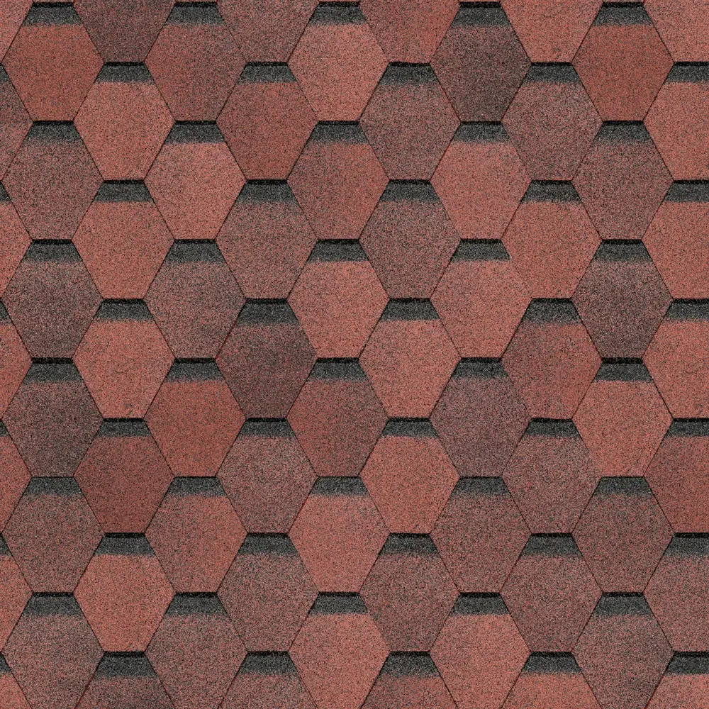 89350918 Гибкая черепица Docke Rustic красный 3 м² STLM-1016896 DACHA 