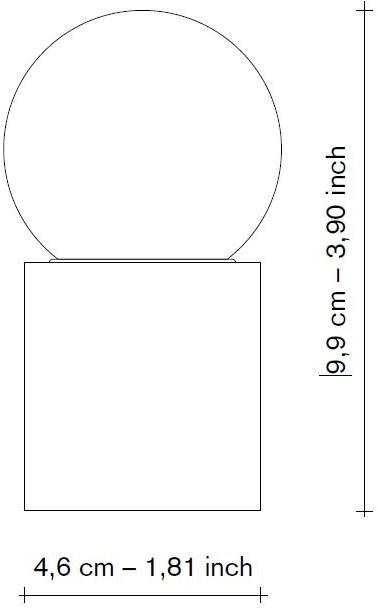 valerie_objects Соляная мельница из абс и нержавеющей стали  V8018002  - Вид №9