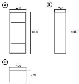Enza Home Модульная деревянная стенка для хранения вещей Netha sun-id-1443403 - Вид №5