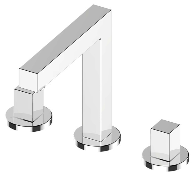 59015010000 Смеситель для умывальника на 3 отверстия 150 KEUCO Edition 90 - Вид №1