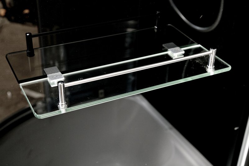 ЕМ1511 R N LED с гм. Душевая кабина DETO Серия EM BМ4590 N (без крыши) BLACK - Вид №6