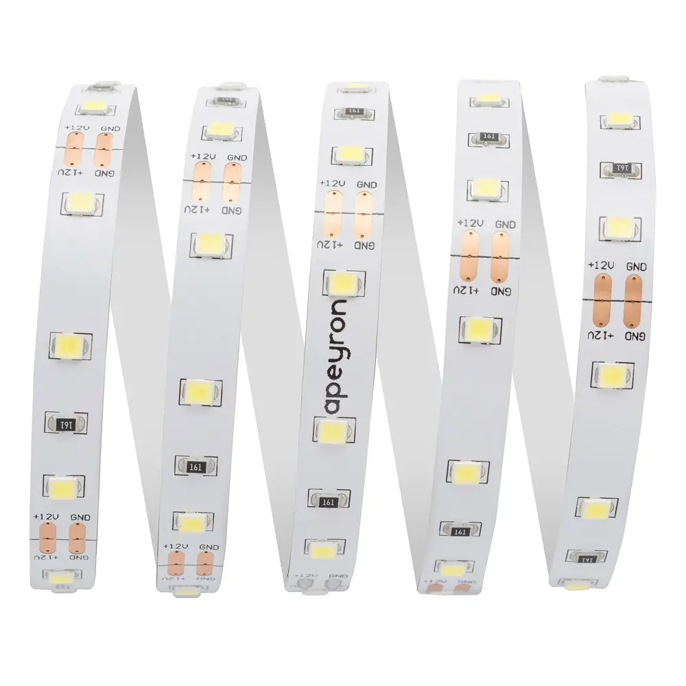 Светодиодная лента SMD 3528 60 диодов/4.8 Вт/м 12 В 8 мм IP20 5 м холодный белый свет 82602871 STLM-2191596 APEYRON  - Вид №7