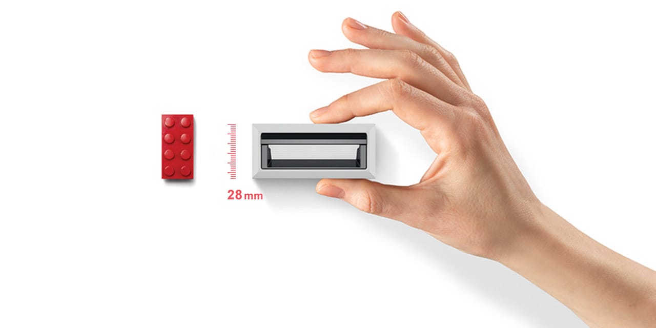 Алюминиевая встраиваемая настенная шайба для столешниц iGuzzini Laser Blade XS ARCH-00056649 - Вид №5