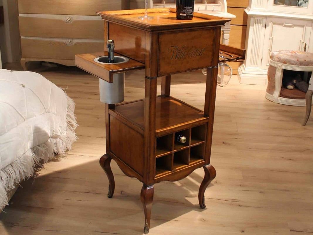 Деревянный барный шкаф на колесах Arvestyle Grace ARCH-00010696