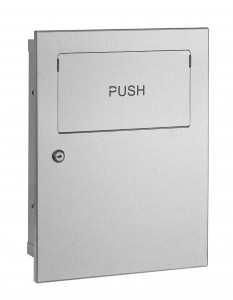 PPE0035CS Встраиваемый мусорный бак mediclinics