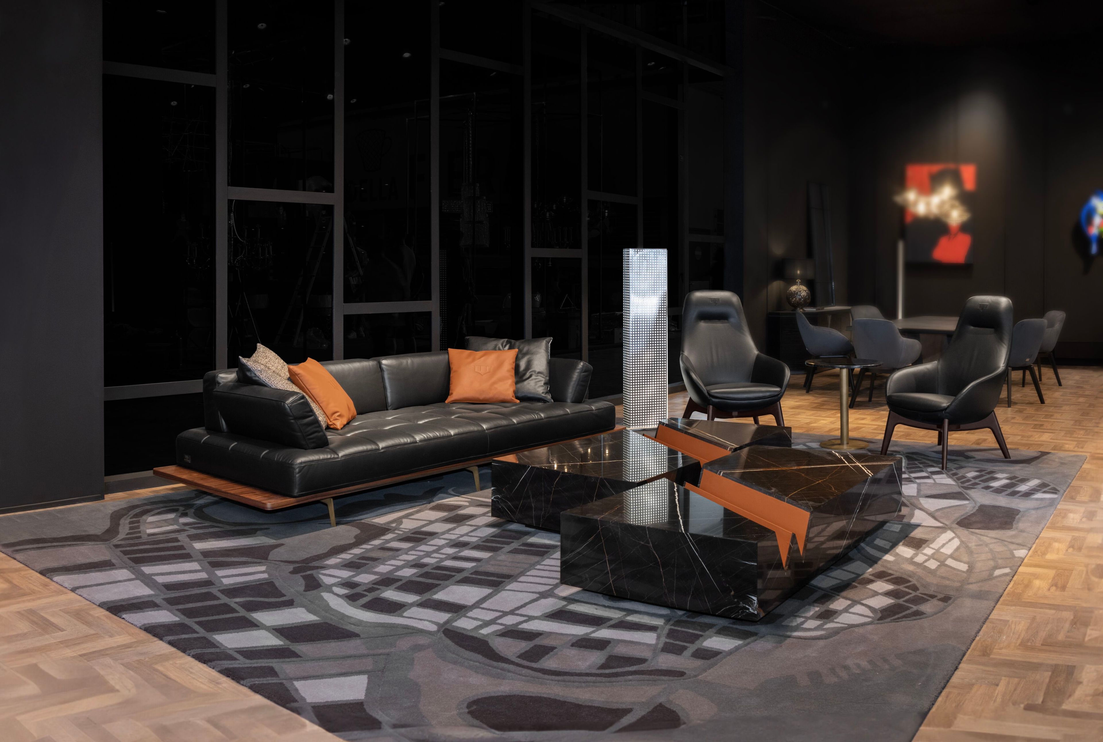 Кожаное кресло с высокой спинкой Wayne Enterprises Home Collection WE-130 ARCH-00133552 - Вид №2