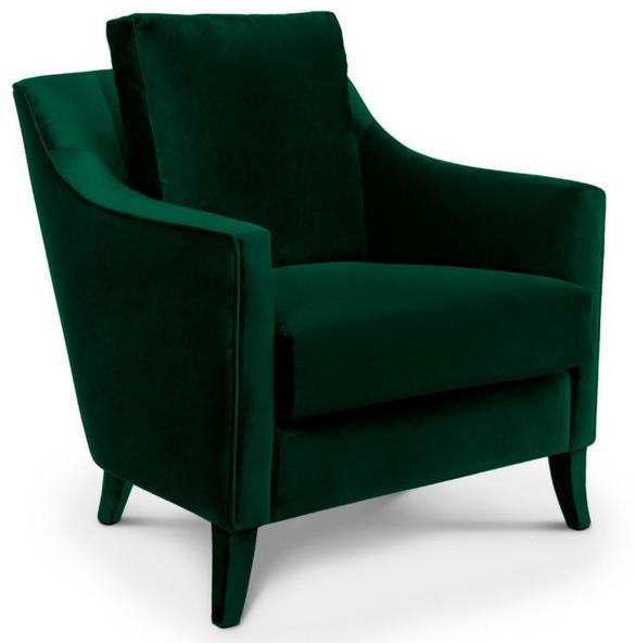 BRABBU Бархатное кресло с подлокотниками Como sun-id-1354293 - Вид №2