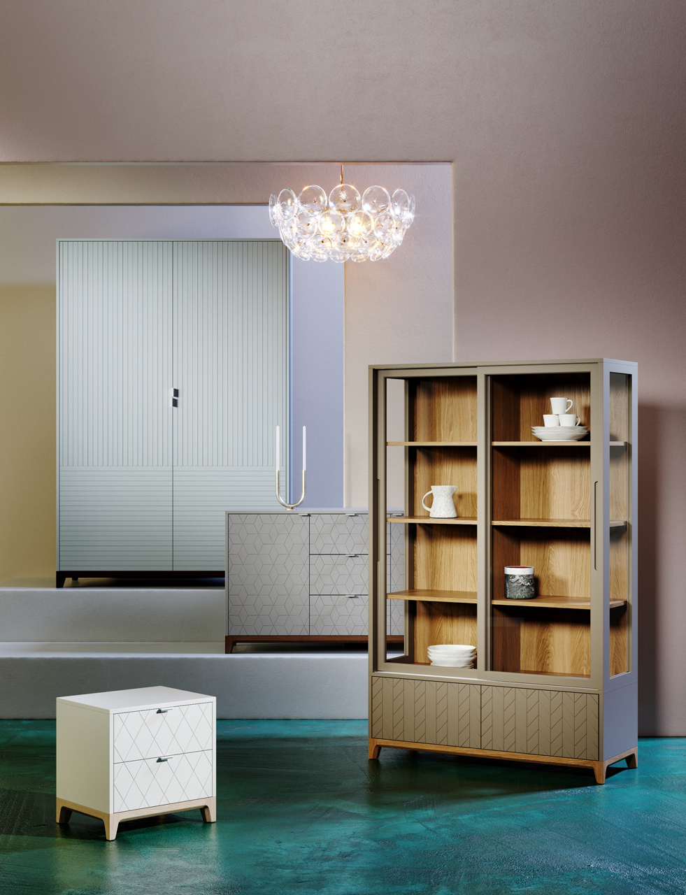 IDC021103000 The IDEA Шкаф CASE №1  - Вид №4