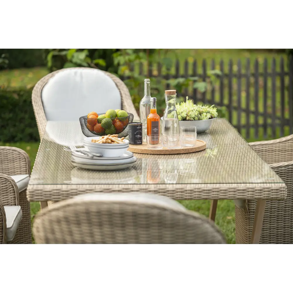 Кресло садовое NATERIAL Medena с подушками - алюминий и искусственный ротанг 87082102 STLM-0073136 - Вид №11