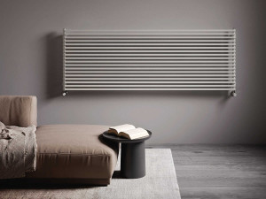 Стальной модульный горизонтальный мебельный радиатор