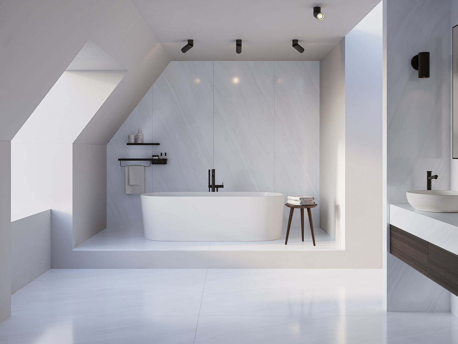 Бесконечная элегантность: керамический слэб STAROTECH STP-ST156 INCOLOR Double Polished - Вид №3