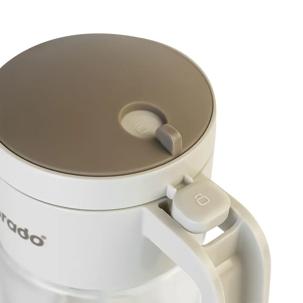 Банка для сыпучих продуктов Esprado Crema 0.3 л стекло цвет бежевый STLM-2163823 - Вид №1