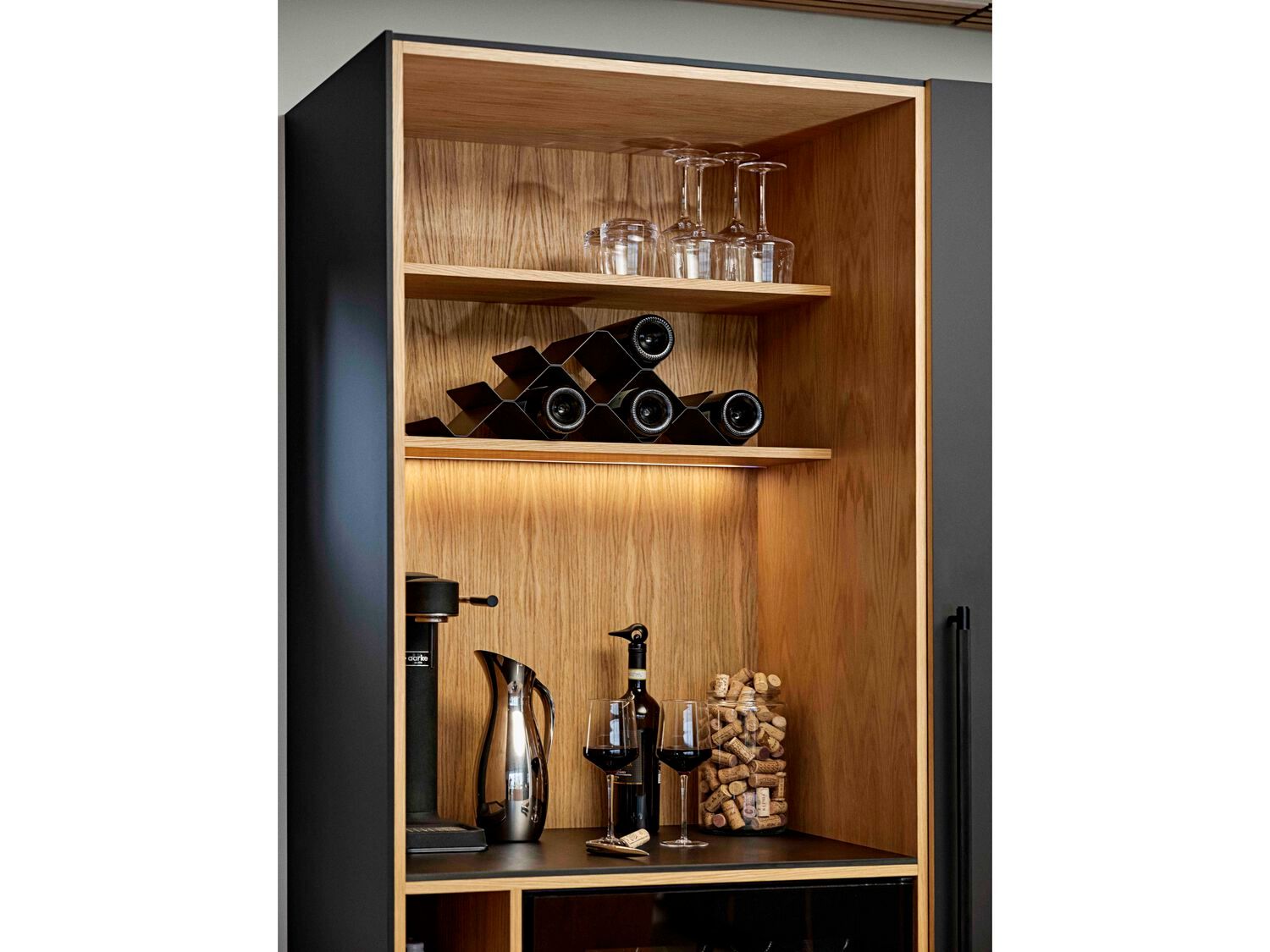 Металлическая настольная винная стойка ZONE DENMARK Rocks ARCH-00101875 - Вид №1