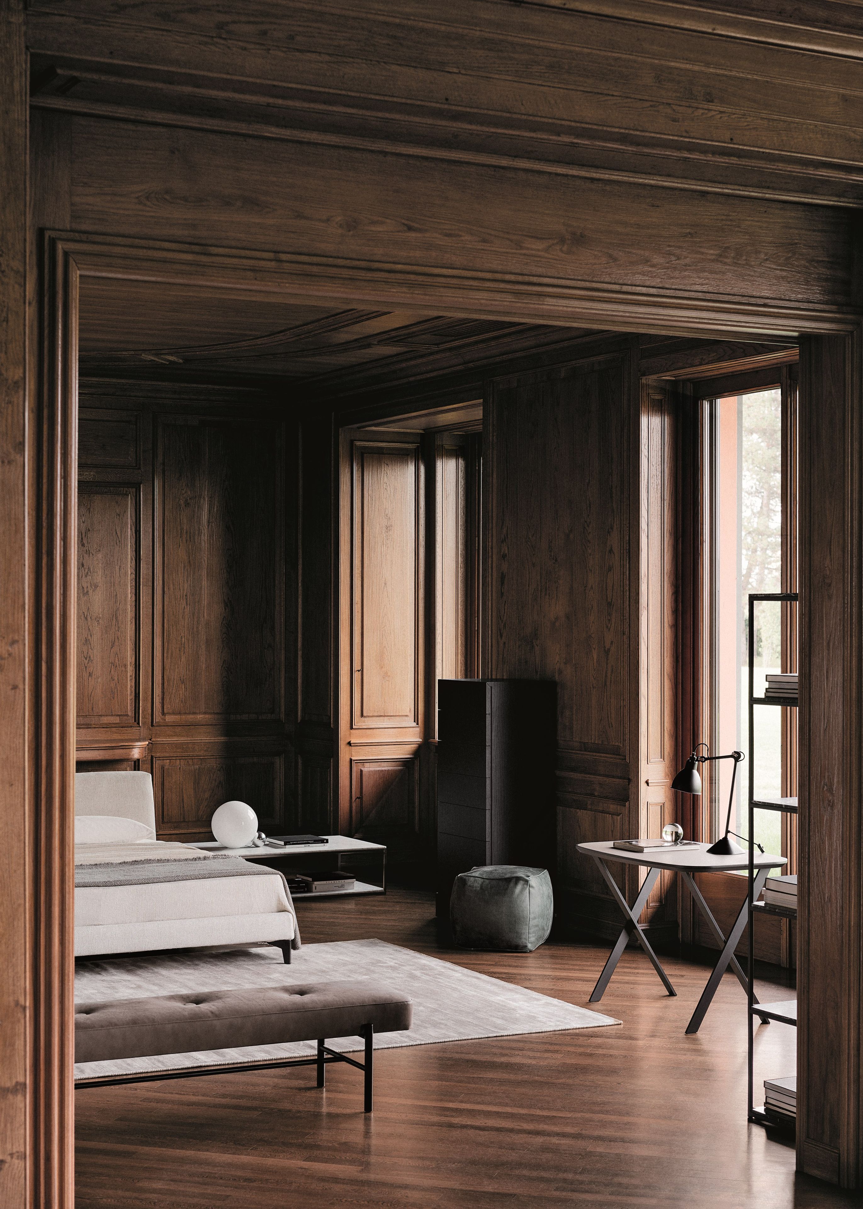 Кожаная мягкая скамья Meridiani Nina ARCH-00055064 - Вид №3