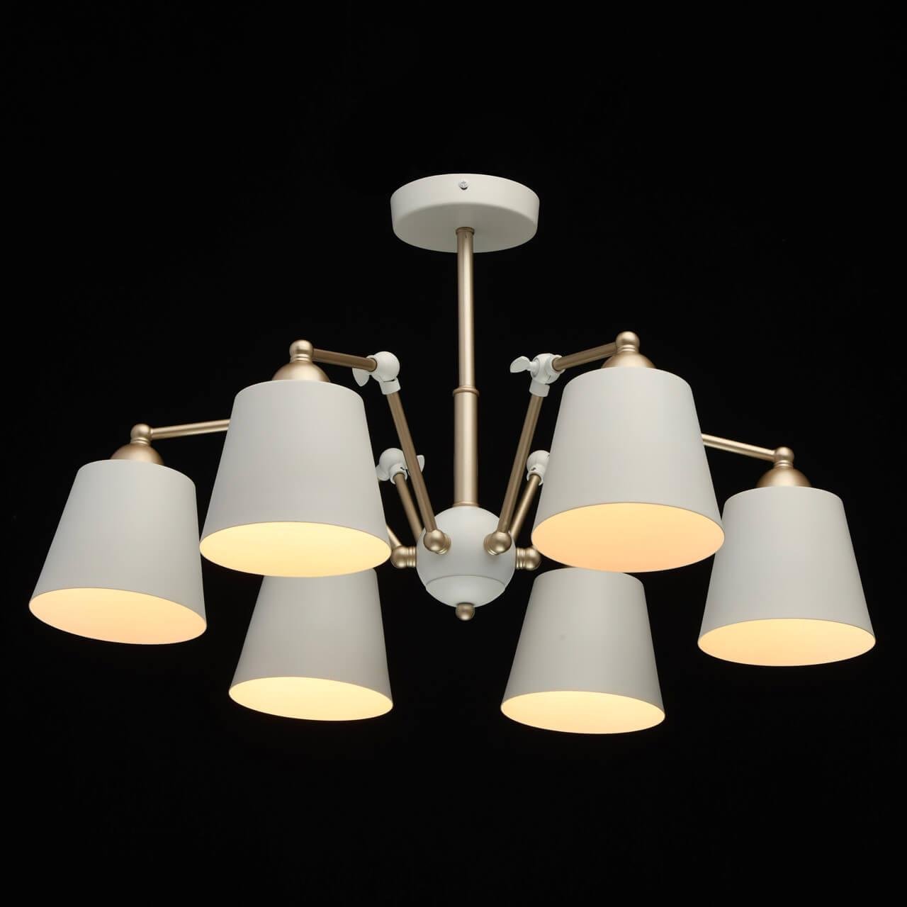 Потолочная люстра MW-Light Таун 6 691011906 белая MW-LIGHT ДИЗАЙНЕРСКИЕ, ТАУН 6 187990 Белый  - Вид №3