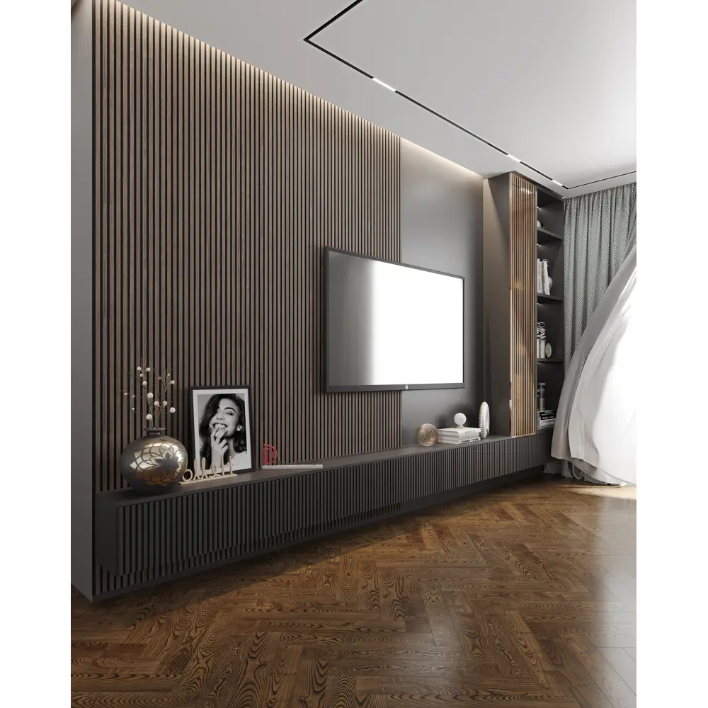 Панель стеновая Decor-Dizayn 904-66SH 10x150x3000 мм коричневый 89338452 STLM-2159584  - Вид №6