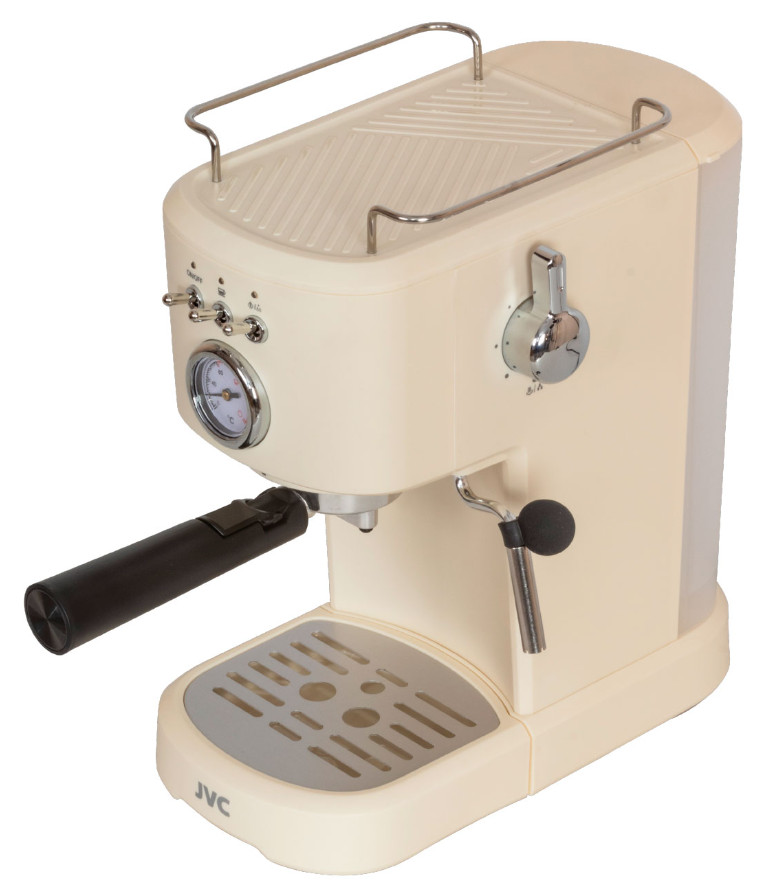 9052696 Кофеварка рожковая JVC JK-CF32 бежевый STDN-0040449 - Вид №1