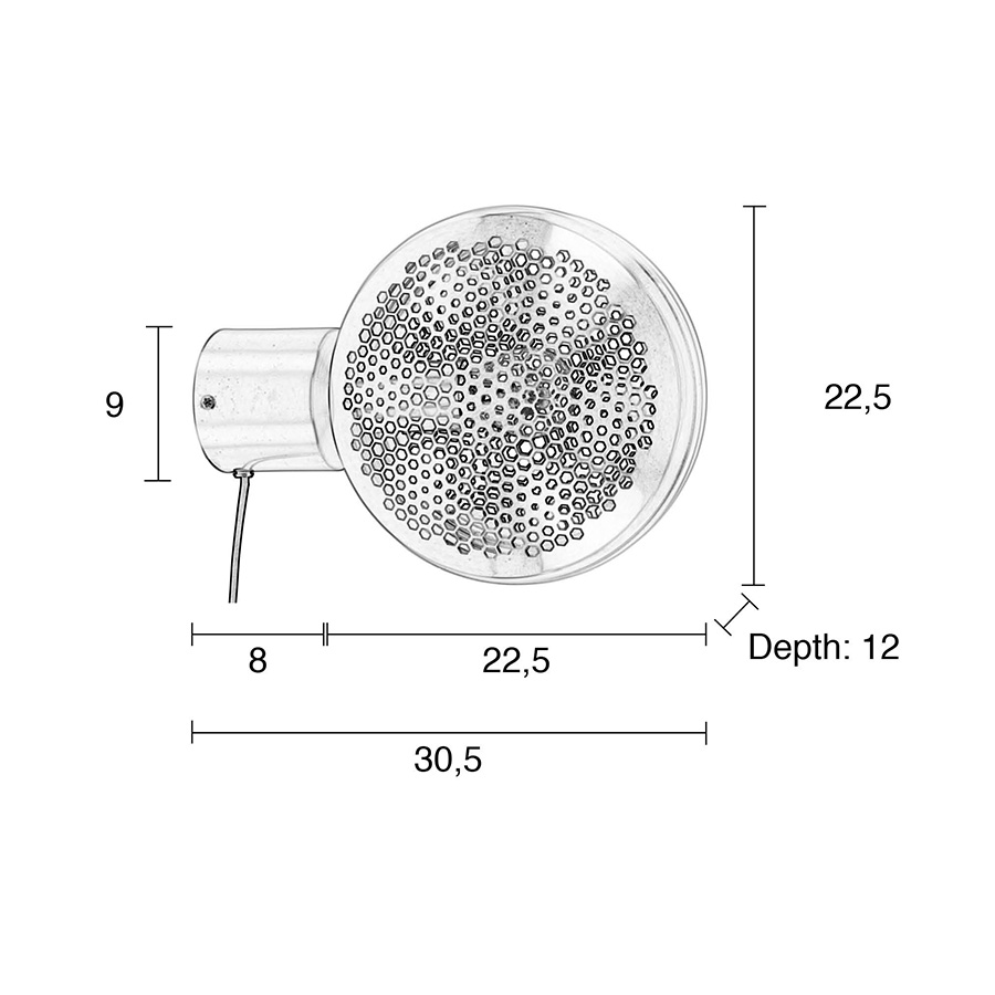 Светильник настенный Gringo, латунь Zuiver 5400014 - Вид №8