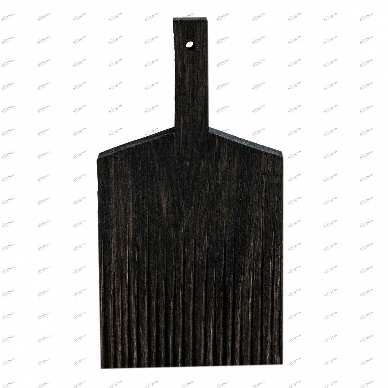 Разделочная доска деревянная прямоугольная 32 см "Лед" черная FUGA ДОСКИ РАЗДЕЛОЧНЫЕ 123517 Чёрный 