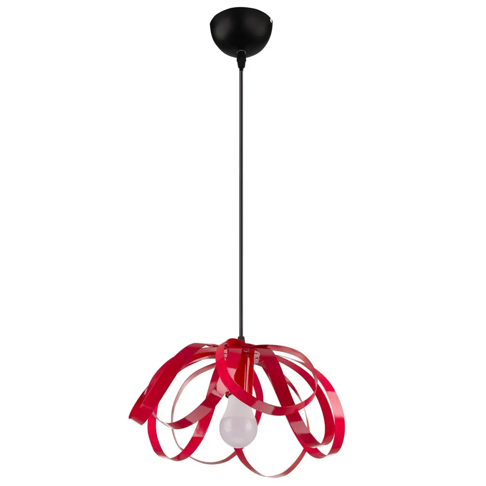 Подвес Makareno 1xE14х60 Вт, металл/пластик, цвет чёрный/красный LUMIN ARTE STLM-2171105