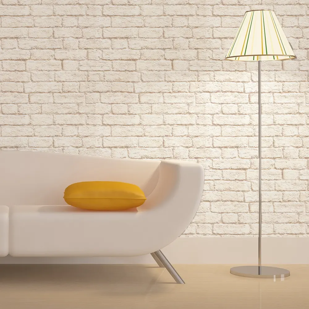 Обои бумажные Московская обойная фабрика Лофт бежевые 0.53 м 238532-2 Азалия STLM-2024591 - Вид №2