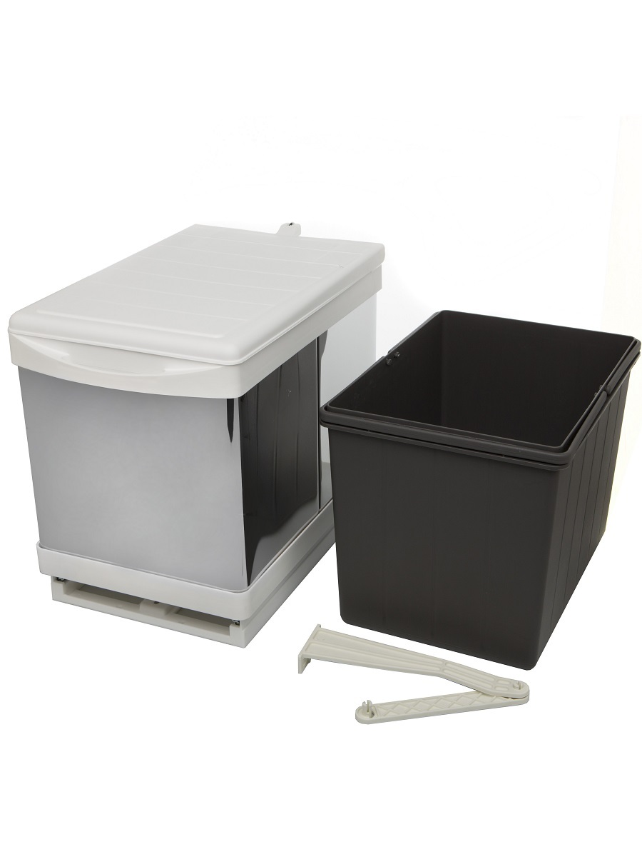 Контейнер для мусора на дверцу Navako Beta 350/12-1 White NAVAKO 10370 - Вид №2