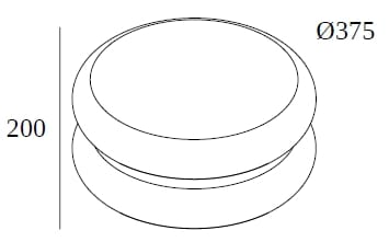 Бетонный светодиодный напольный торшер с диммером Deltalight CAMI ARCH-00121536 - Вид №2