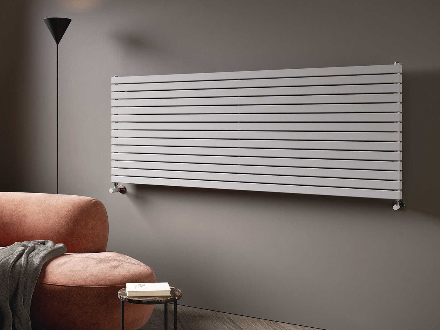 Стальной модульный горизонтальный мебельный радиатор Irsap этаж ARCH-00022219