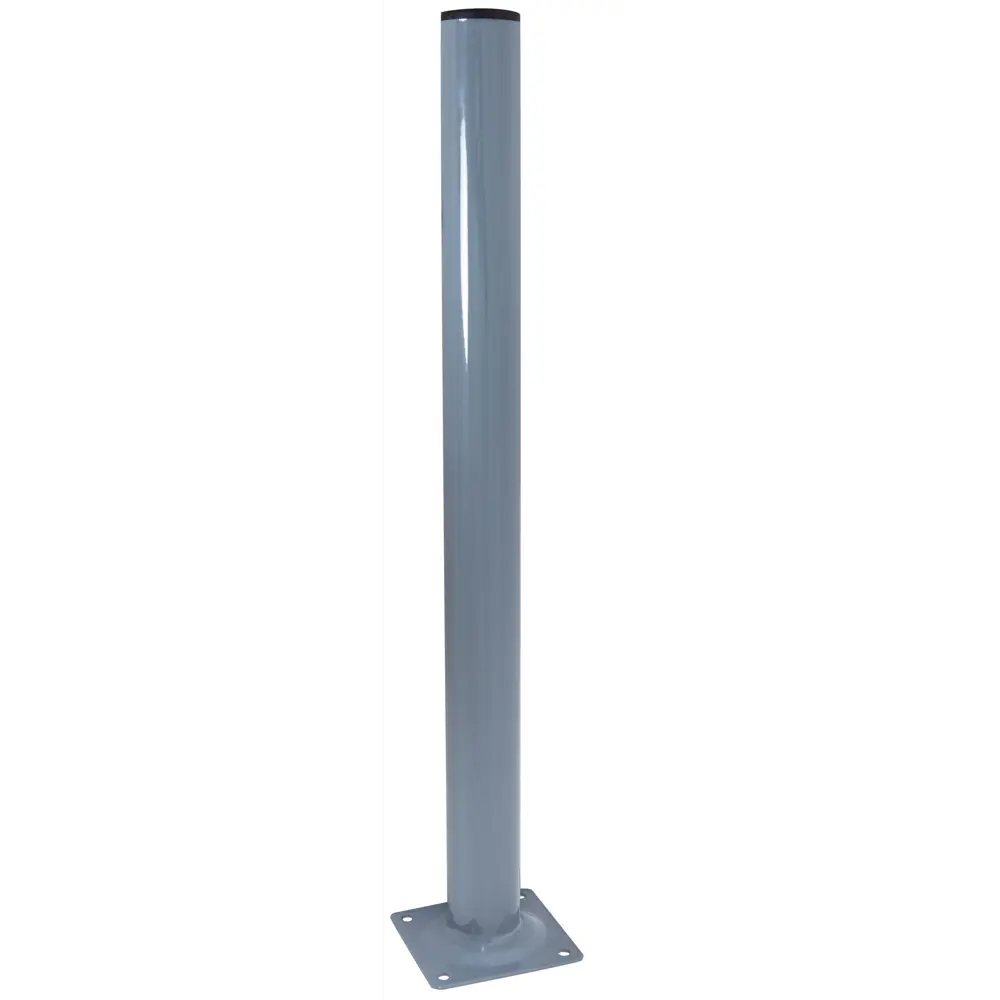 EDSON Круглая мебельная ножка 40 см стальная с серым покрытием 82754089 STLM-0035478 - Вид №2