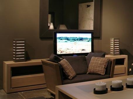 Ph Collection Низкая тумба под телевизор из фанерованной древесины Quadra sun-id-1426659 - Вид №1