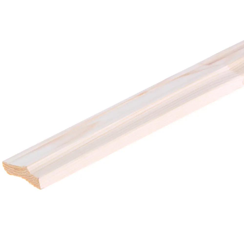 АРЕЛАН Евро-плинтус из массива сосны 50х2200 мм для элегантной отделки 81960906 STLM-0015478 - Вид №1