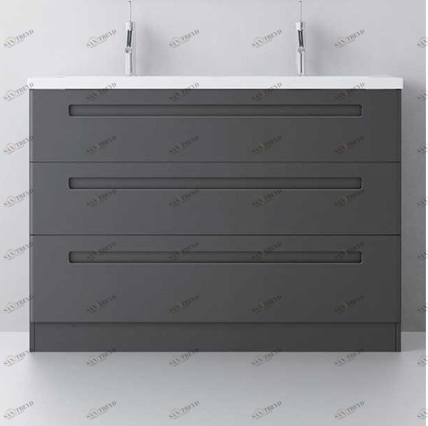 Avila Dos Тумба напольная с цоколем с раковиной NEW 120 Color 51 Paris Essentials 27016120120089N51