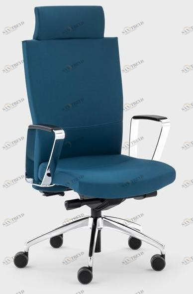 Viganò Кресло для руководителя из ткани с высокой спинкой Queen fabric sun-id-1496354