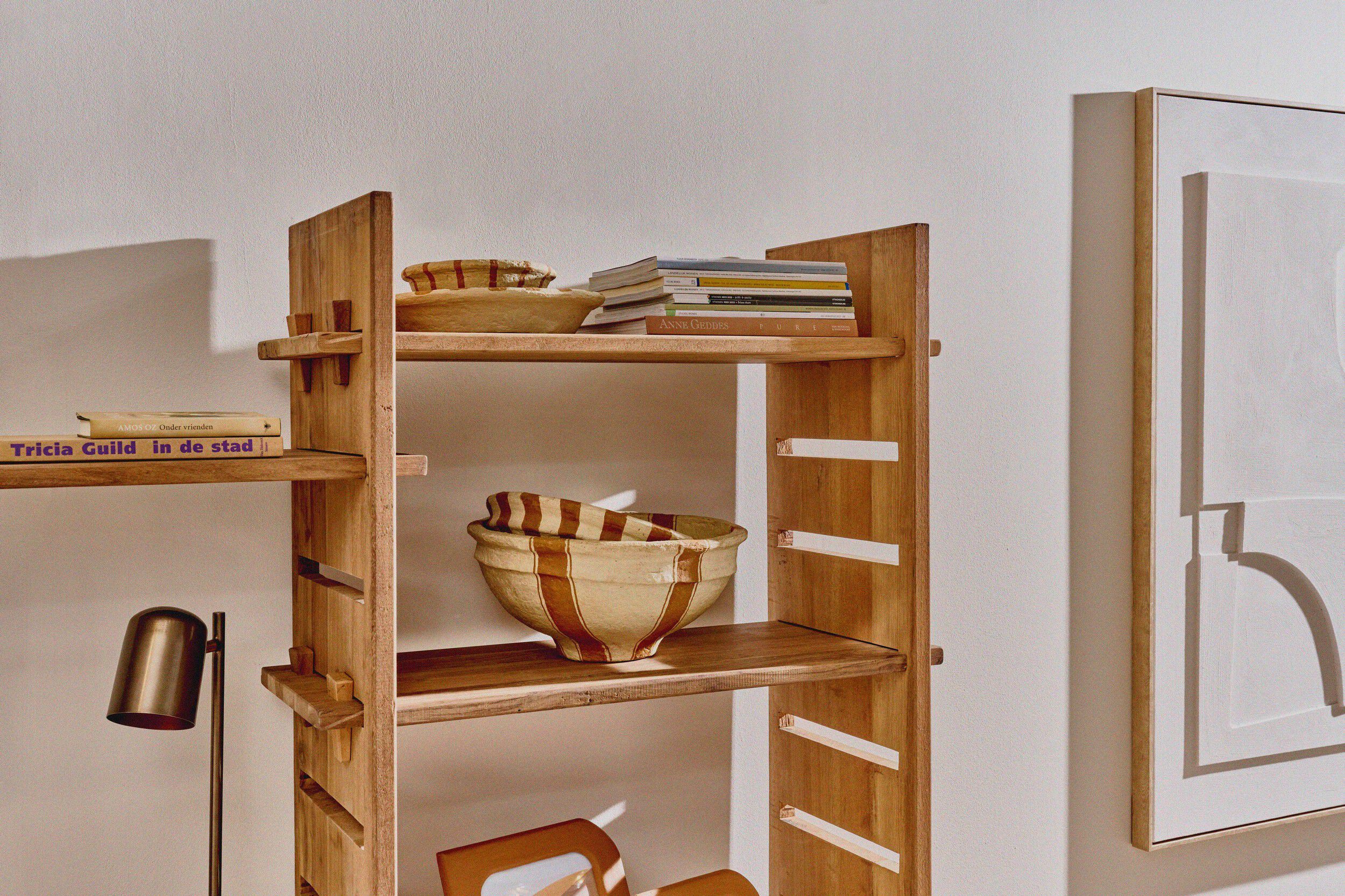 Восстановленная деревянная секционная полка POMAX MURCIA ARCH-00085752 - Вид №11