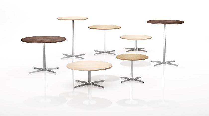 Thonet Круглый журнальный столик с основанием 4 звезды 1808 sun-id-1401970 - Вид №4