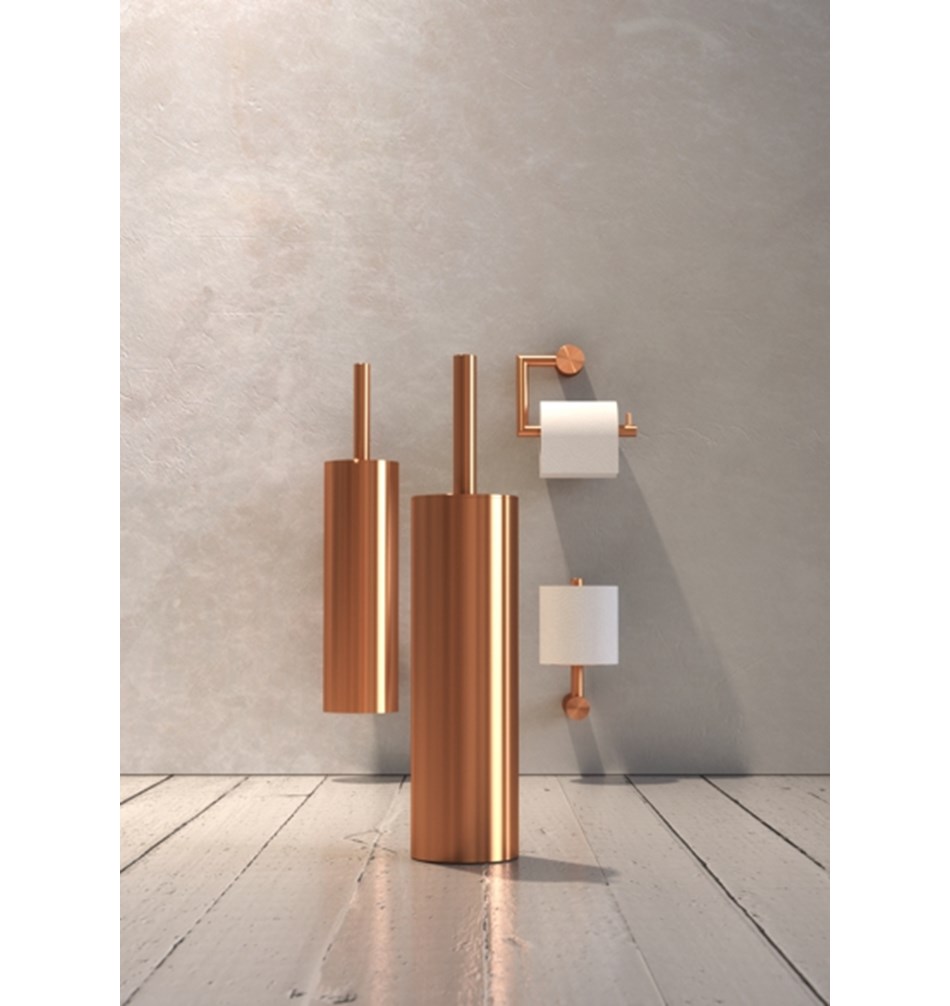 FROST Держатель туалетной бумаги 1 » матовая медь Нержавеющая сталь Матовая медь N1909-BOC  - Вид №1