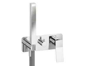 Однорычажный встраиваемый смеситель для душа с ручным душем