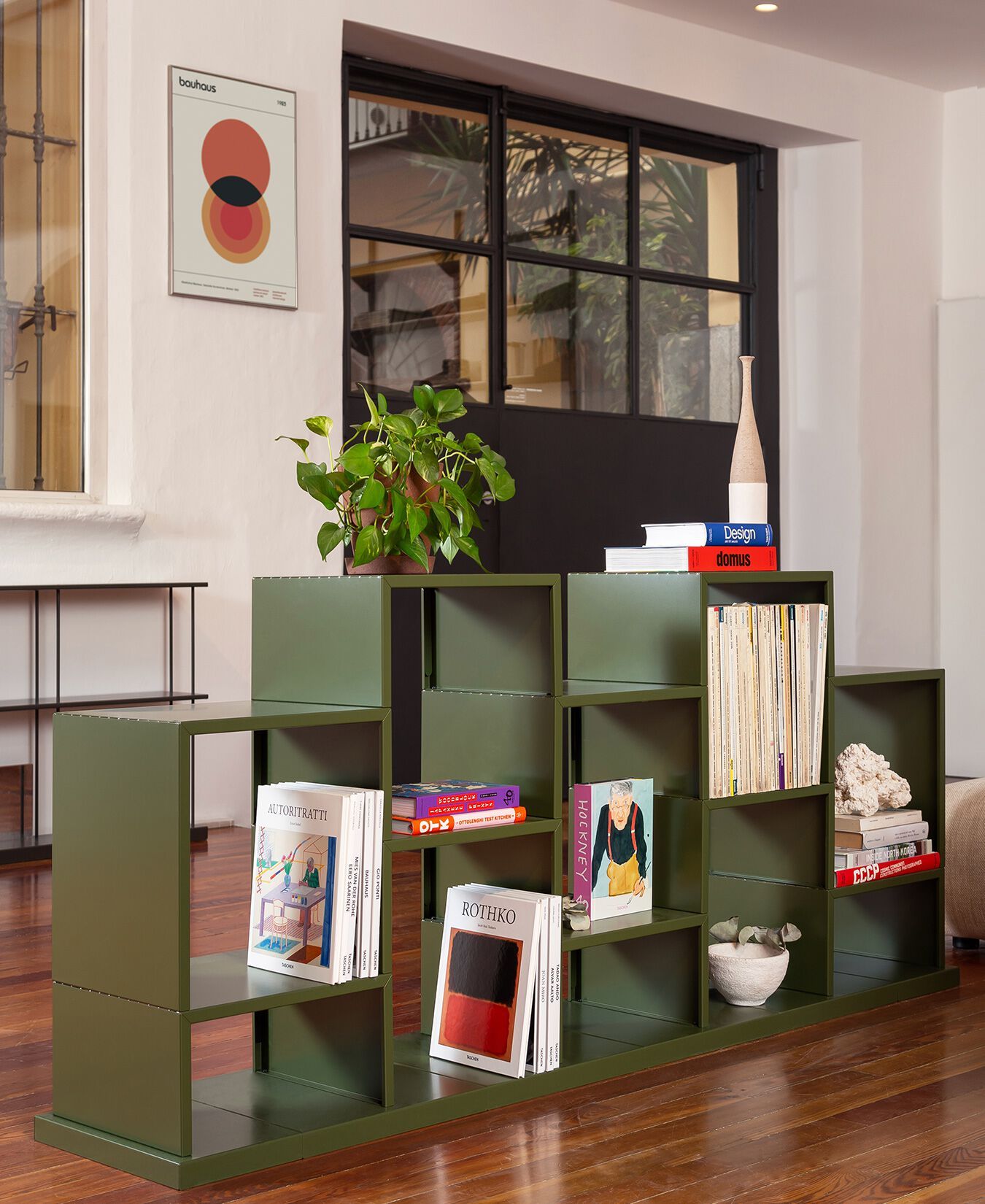 Самонесущая модульная железная Книжная полка KRIPTONITE Klark ARCH-00028727 - Вид №2