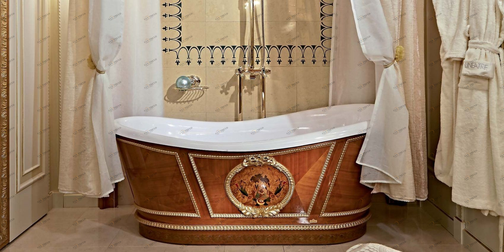 Ванна отдельно стоящая 58500 LINEATRE Elegance