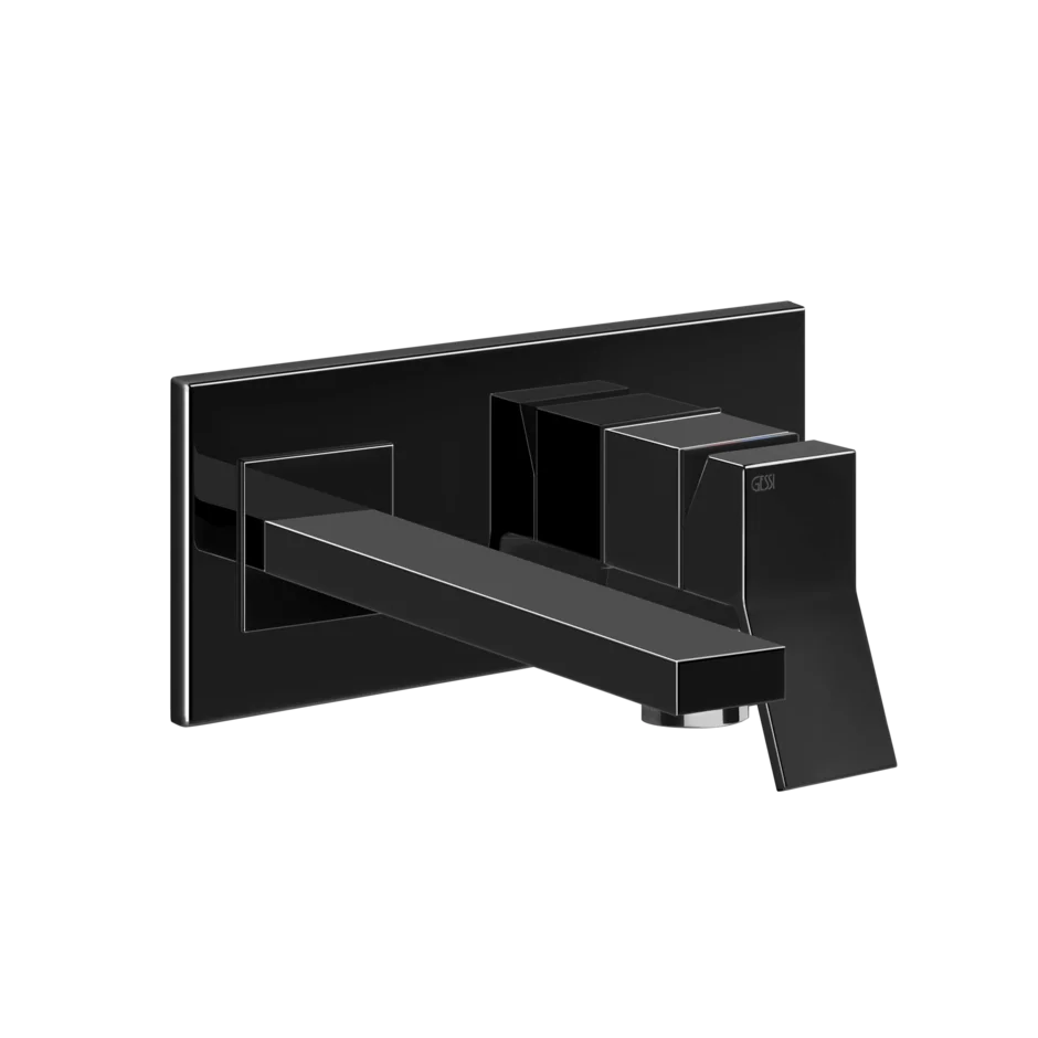 Смеситель для умывальника 53088 706 Gessi Rettangolo k ЧЕРНЫЙ МЕТАЛЛ PVD 53088706