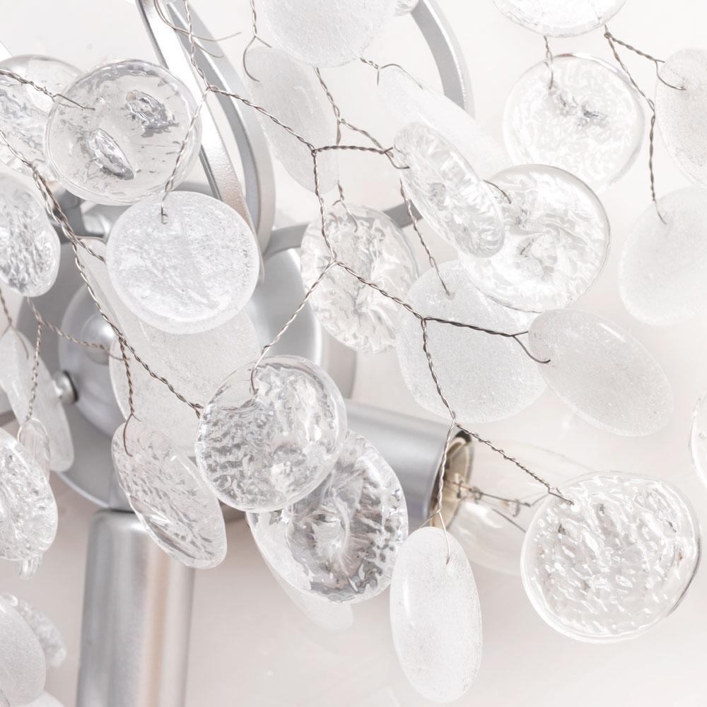 Бра настенное серебристое Divinare Spumante 7288/26 AP-2 DIVINARE SPUMANTE 00-3931641 Серебро  - Вид №1