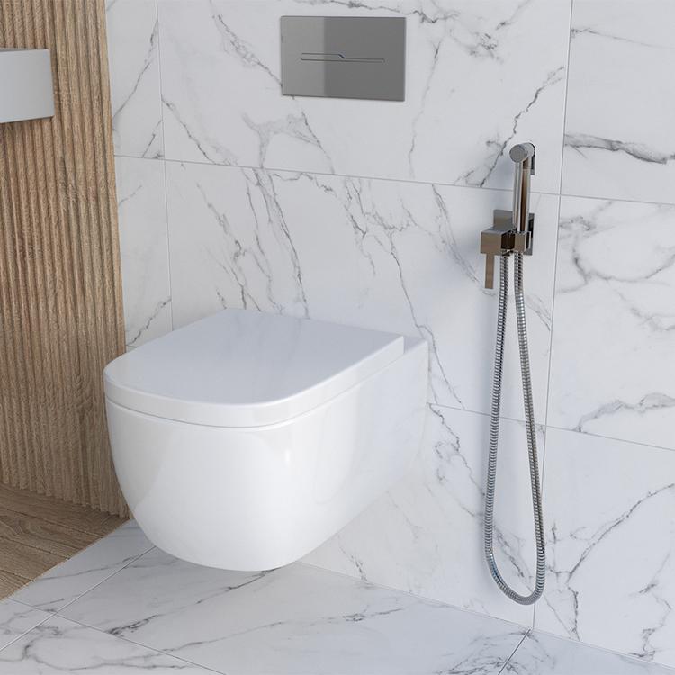 53CR442QRU KAMPANA Смеситель с гигиеническим душем Paini  - Вид №1