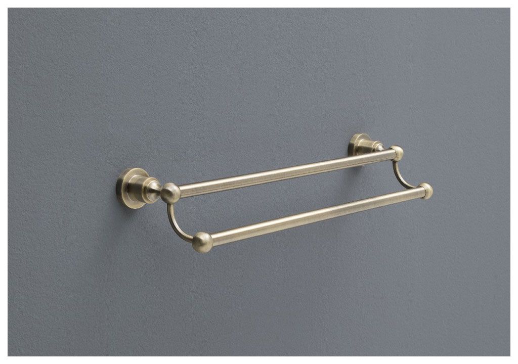 Держатель для полотенец Aquanet 3818D (45 см, двойной) 3800 - Вид №1