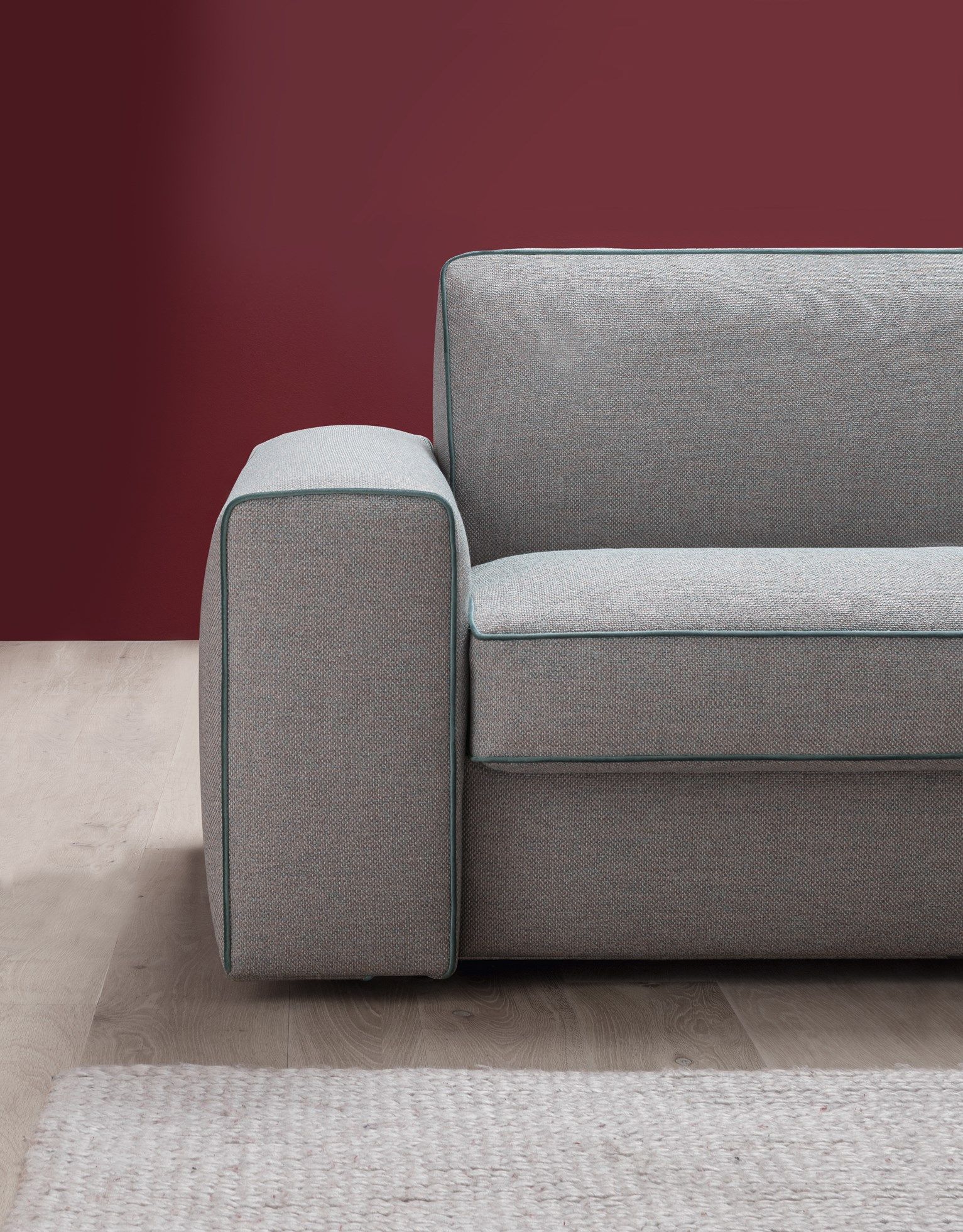 Двуспальный диван-кровать из ткани с полуостровом Felis Day &amp ARCH-00097456 - Вид №10