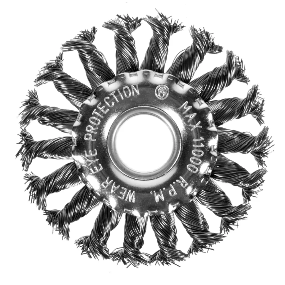 Щетка дисковая Dexter для УШМ 100 мм - эффективная очистка металла 17410313 STLM-0008112 - Вид №1