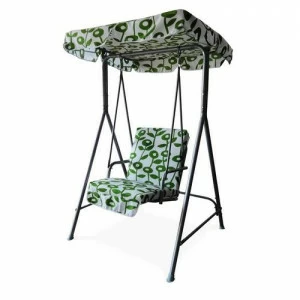 Качели садовые одноместные "Фиона-2" Green-white AFINA  130433 Зеленый