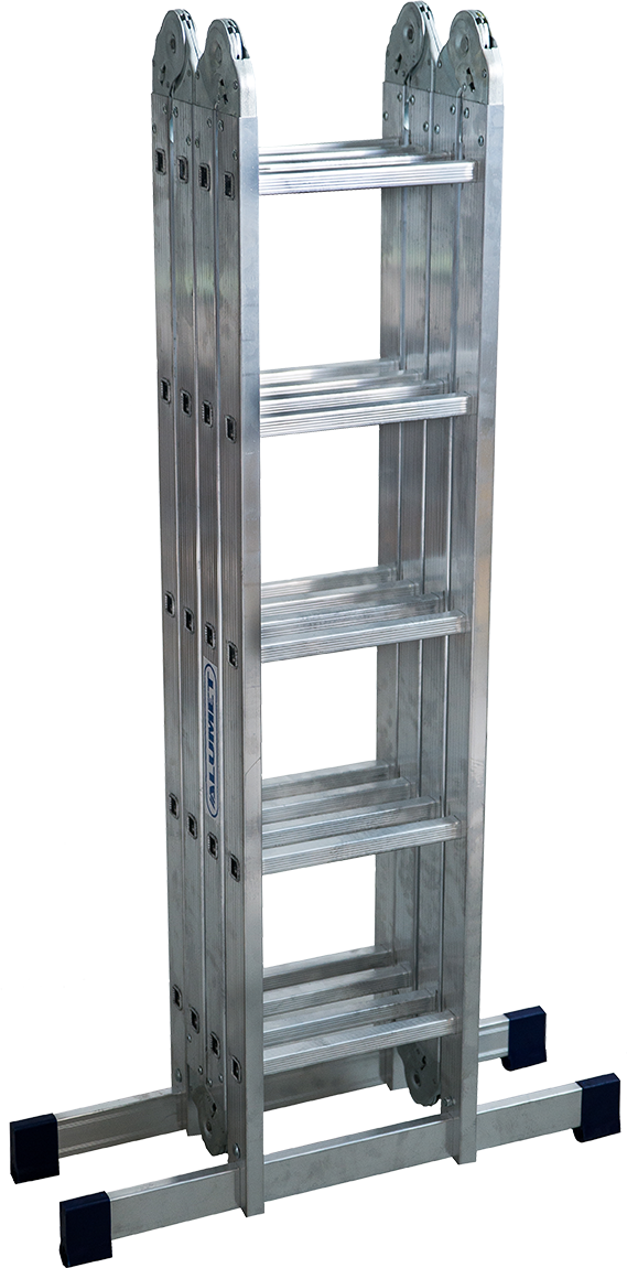 Лестница-трансформер. 4 секции по 5 ступени  4*5 ALUMET ТL4055 - Вид №2
