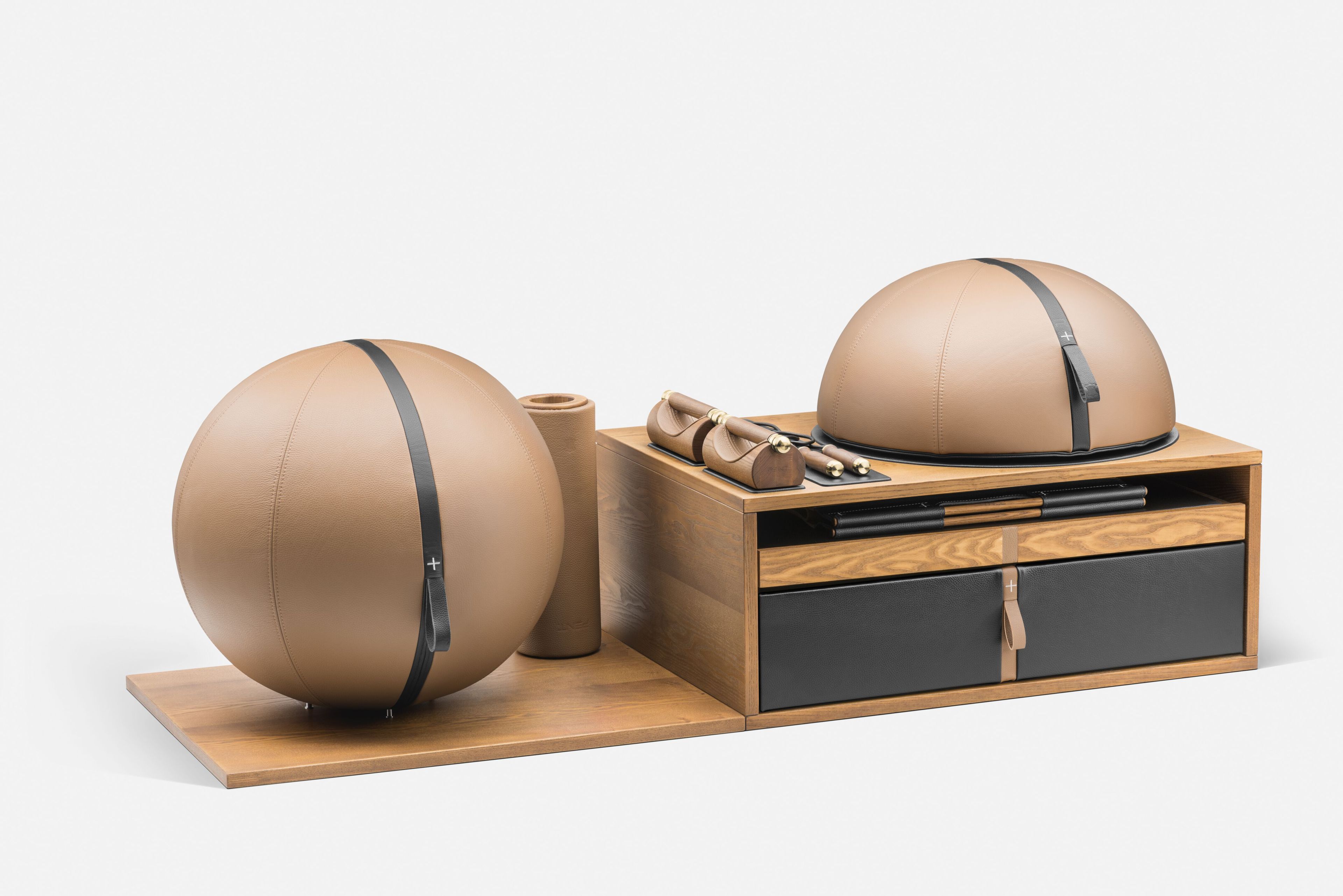 Оборудование для фитнеса из дерева и кожи PENT RACKA SET ARCH-00078570 - Вид №3